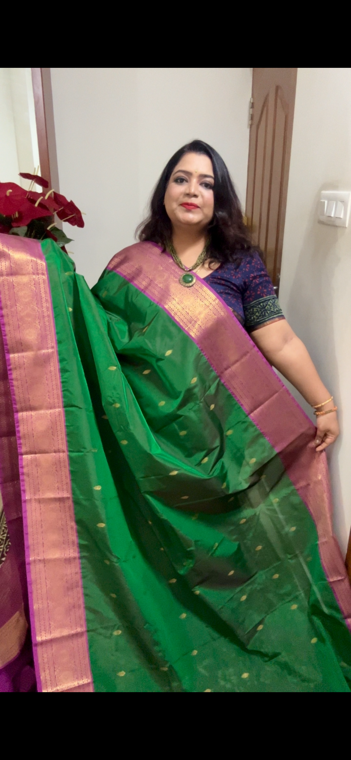 semi kanchivaram sarees