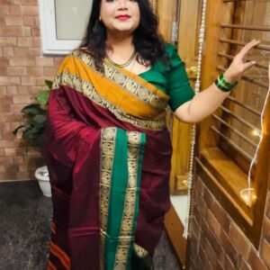 From the looms of Narayanpet — where threads weave tradition and grace together!